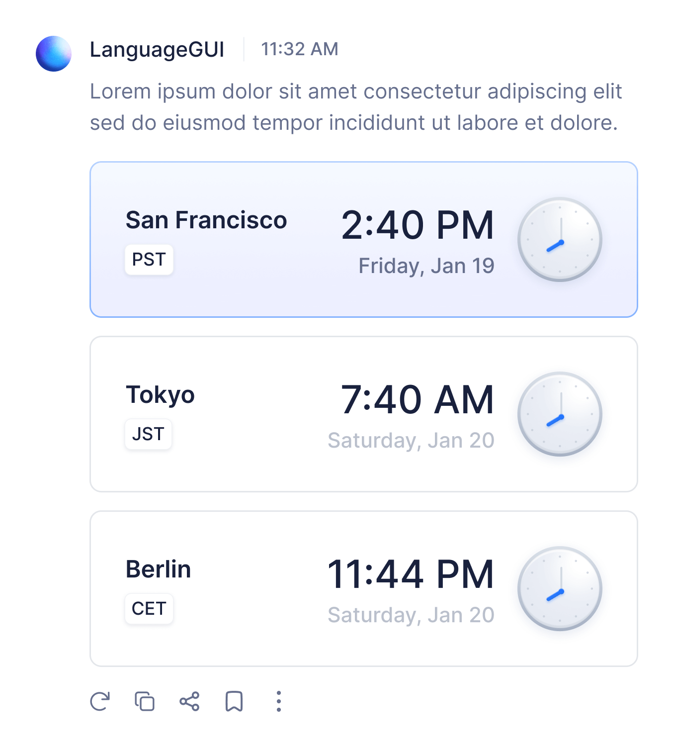Time Dashboard Image - LanguageGUI